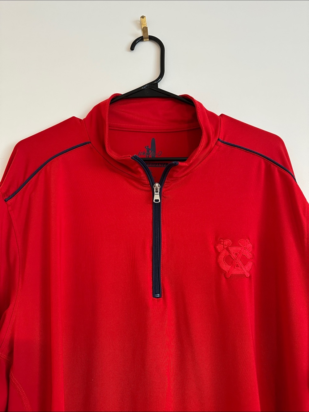 Chicago Blackhawks Johnnie-O Quarter-Zip Pullover XXL NWOT